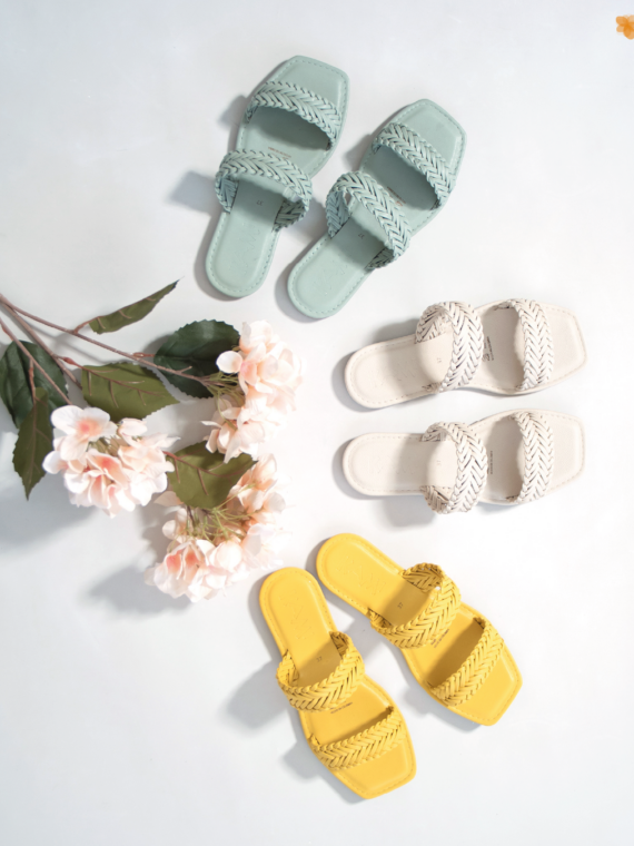 Sandalias Trenzadas.