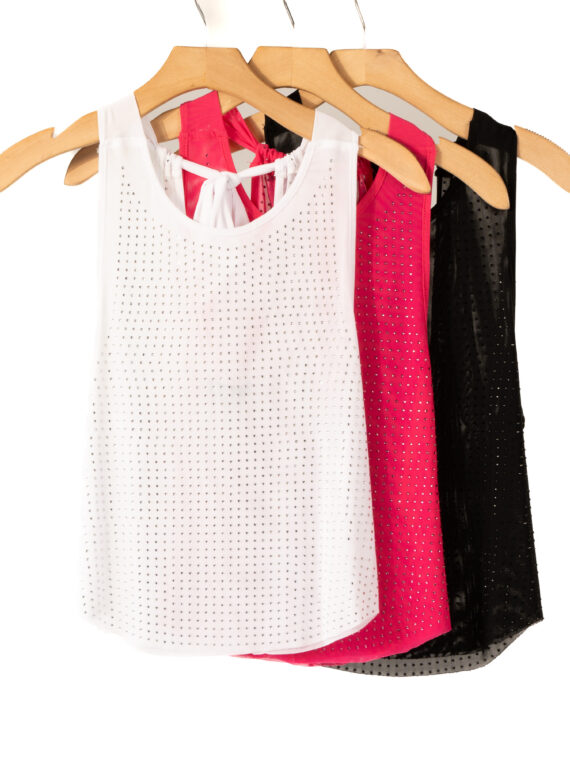 Blusa Detalle De Brillos