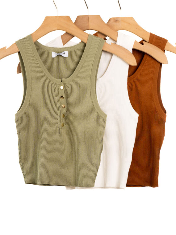Blusa Tejida Corta