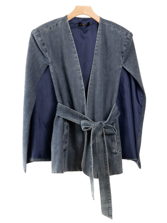 Capa Blazer Denim