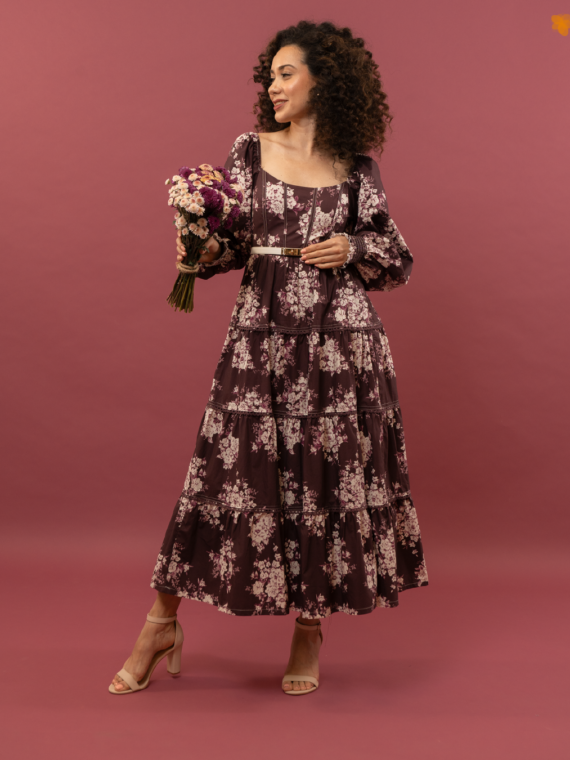 Vestido Maxi Estampado