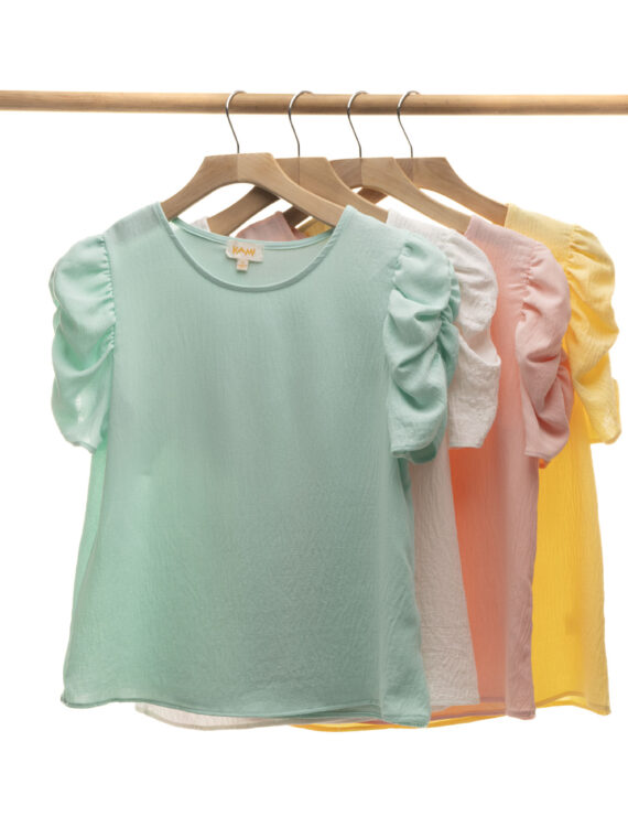 Blusa Manga Bombacha
