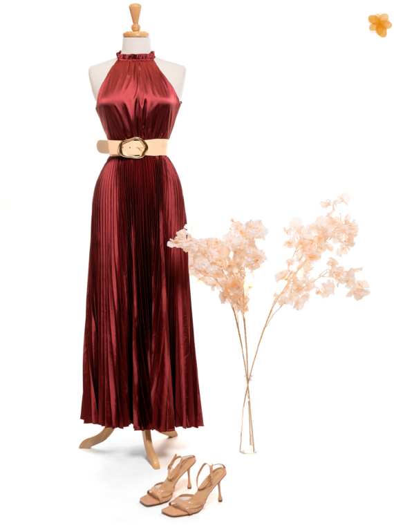 Vestido Plisado