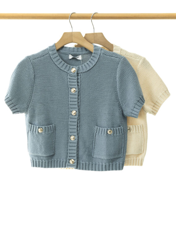 Cardigan Tejido