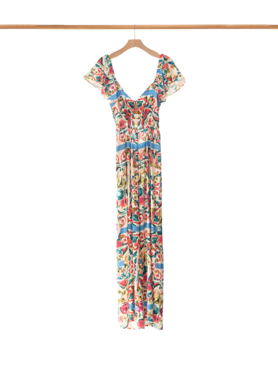 Jumpsuit Satinado Estampado