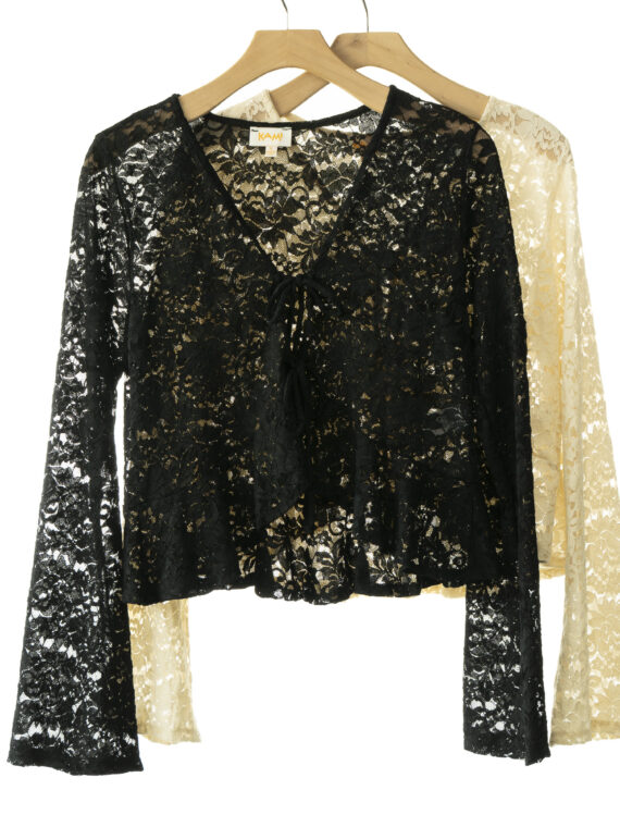 Blusa De Encaje