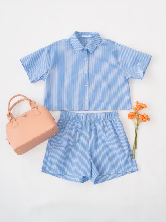 Set Blusa Crop + Short