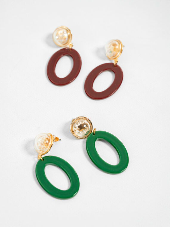 Aretes Ovalados