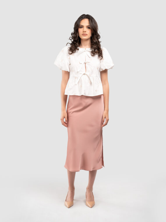 Blusa - Falda Satinada