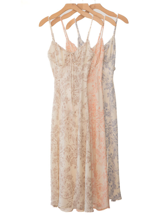 Vestido Midi Estilo Romántico