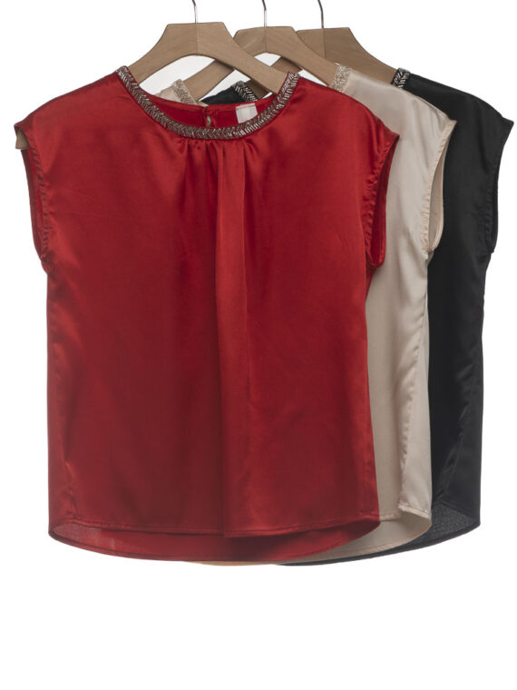 Blusa Satinada