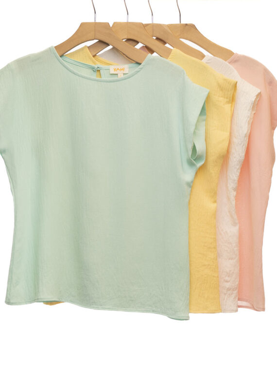 Blusa Cuello Redondo