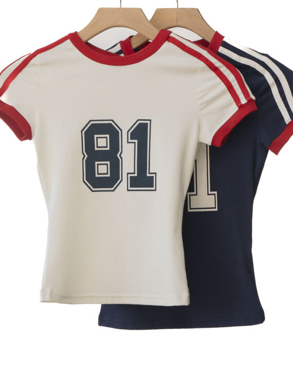 T-shit estilo vintage “81”