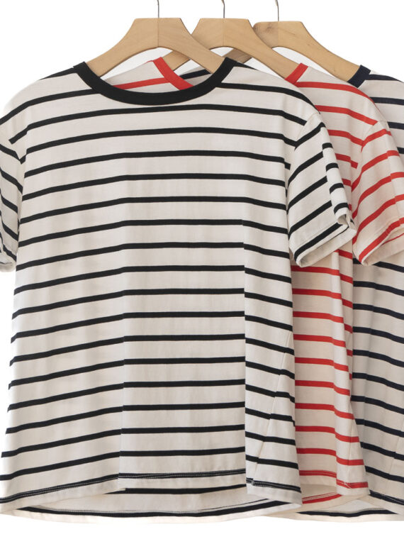 T-shirt a Rayas